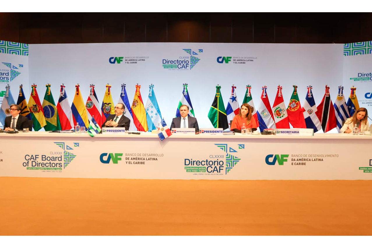 CAF destina USD 2.740 millones para el desarrollo sostenible de América Latina y el Caribe 