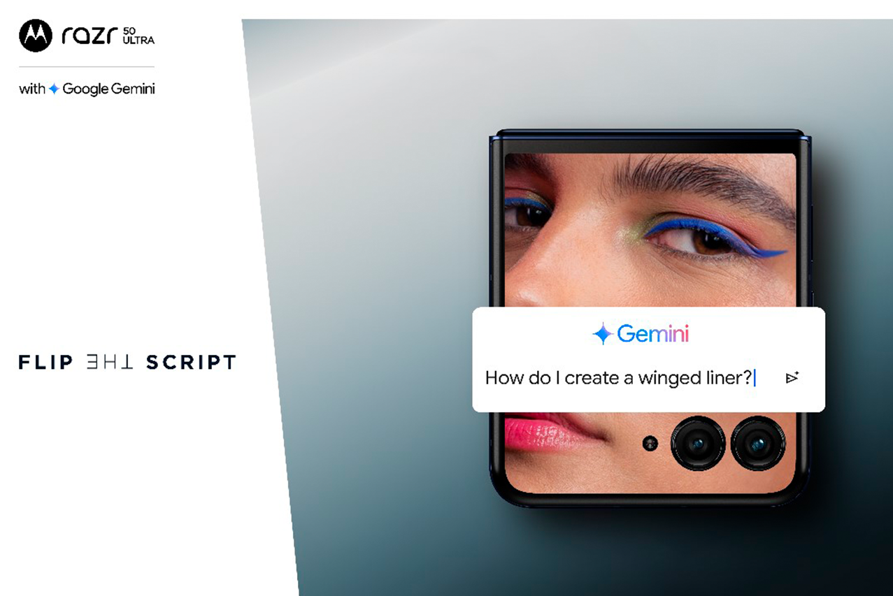 Motorola aporta nuevas experiencias basadas en IA a la familia razr 2024 con Google 