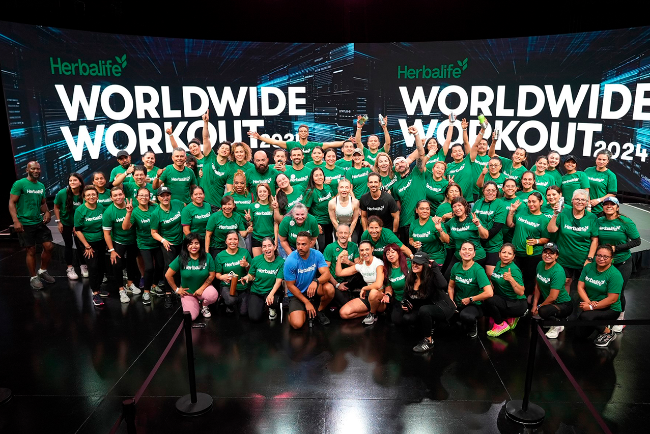 Herbalife obtiene un título de GUINNESS WORLD RECORDS™ con la Sesión de Entrenamiento Mundial 2024 