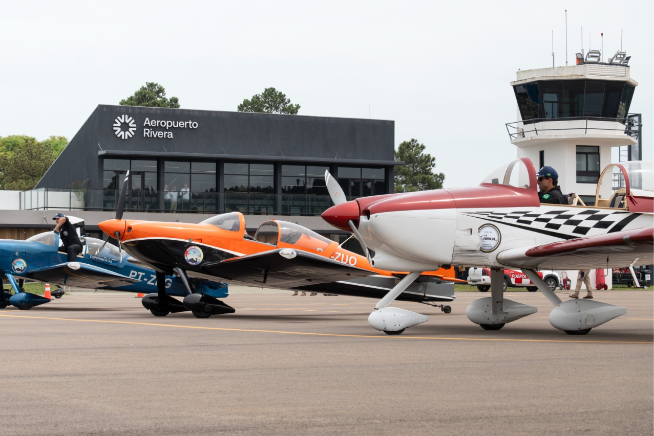 Aeropuerto de Rivera celebró el primer festival aeronáutico del Mercosur 