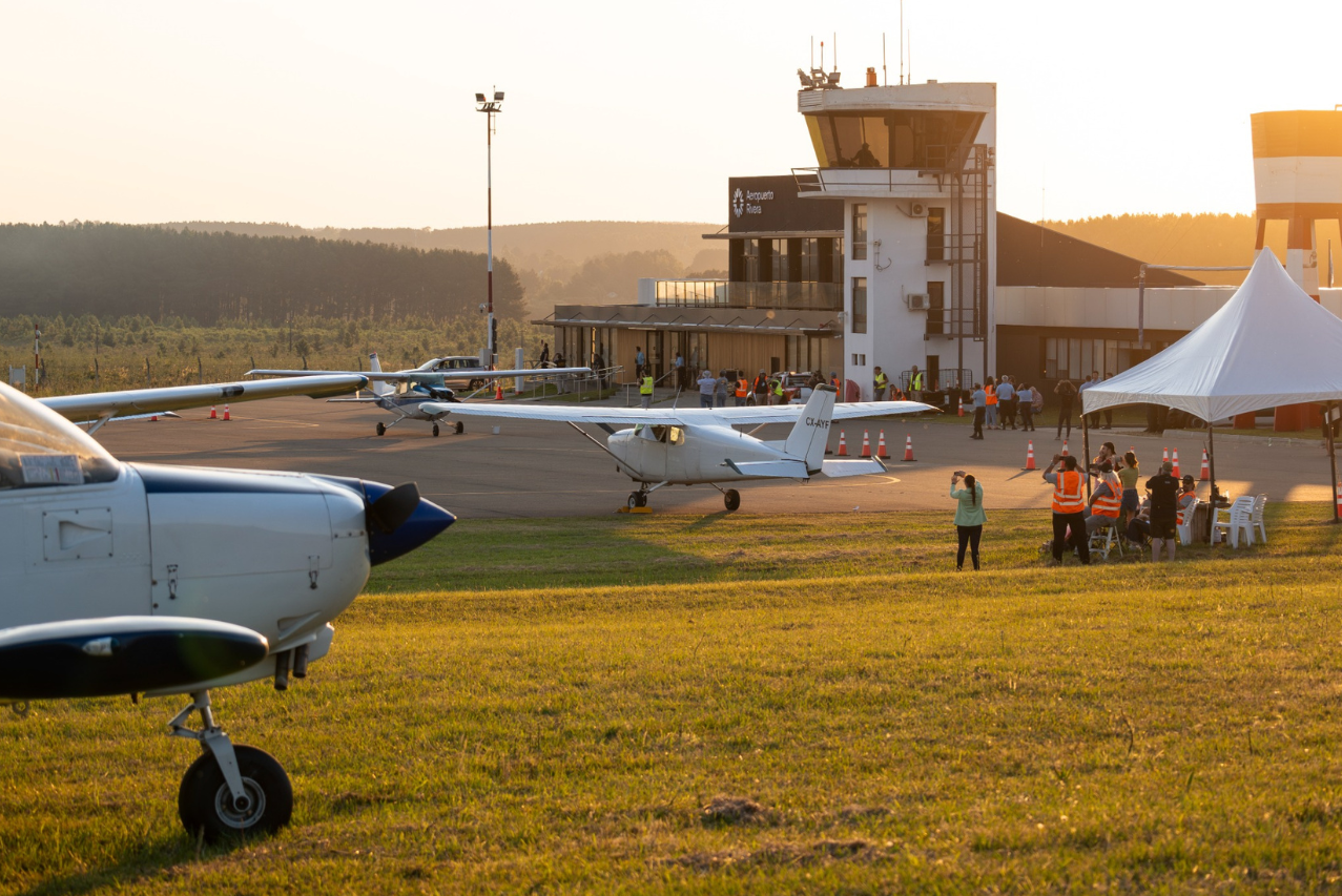 Aeropuerto de Rivera celebró el primer festival aeronáutico del Mercosur 