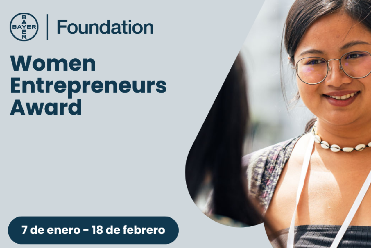 Bayer abre convocatoria para el premio Mujeres Emprendedoras 2025 