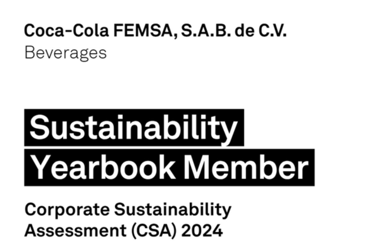 FEMSA y Coca-Cola FEMSA son reconocidas en el S&P Global Sustainability Yearbook 2025 