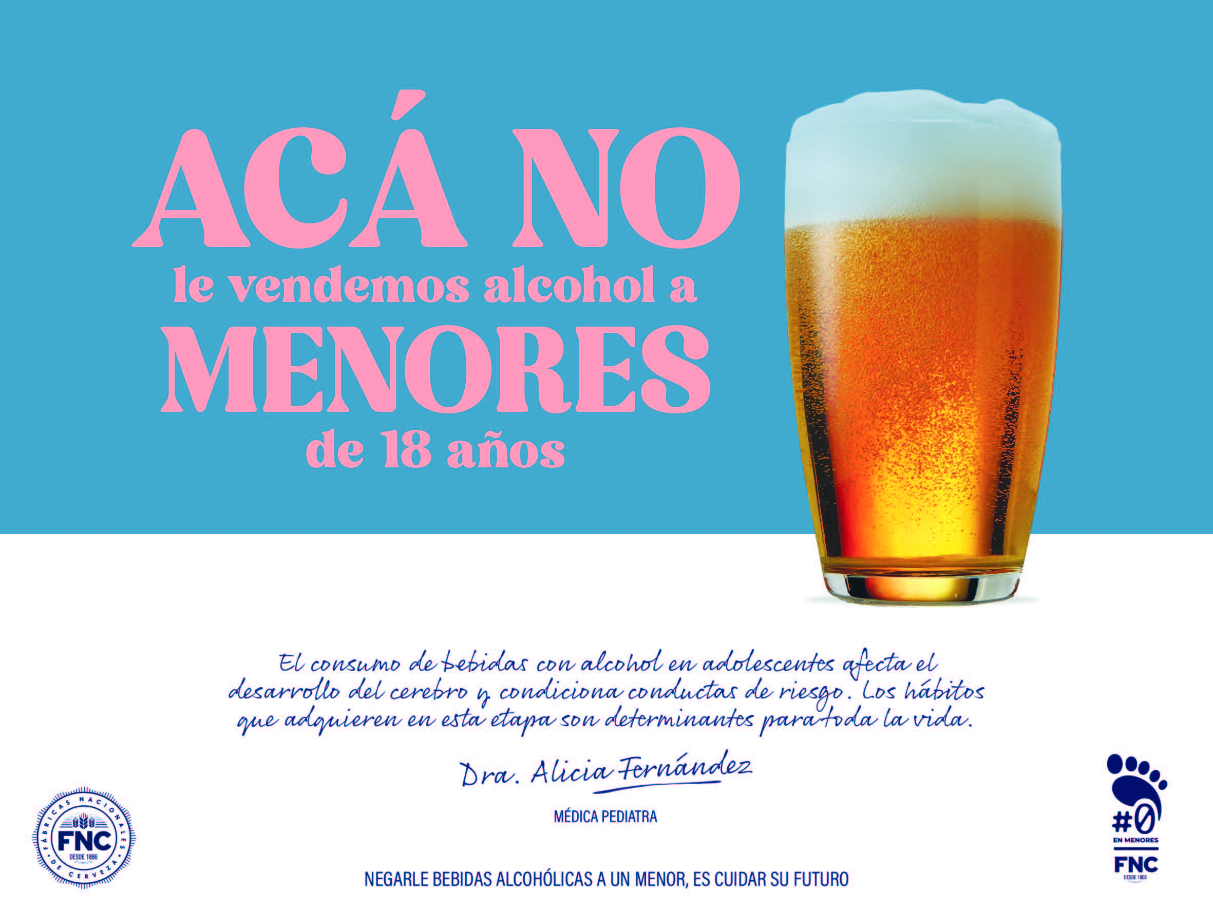 FNC convoca a su cadena de valor a sumarse a campaña de Huella Cero de alcohol en jóvenes 